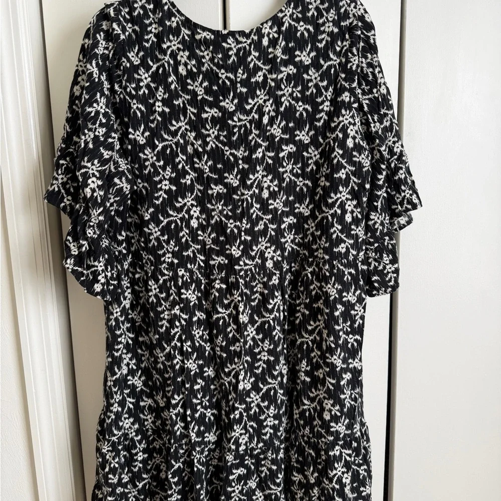 Universal Thread Patterned Flowy Mini Dress - Picture 2 of 6